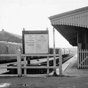 Calne Station, c.1950s