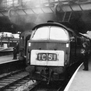 Class 52 Western Diesel Locomotive at Paddington Station