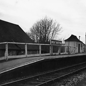 Berkshire Stations Framed Print Collection: Great Shefford Station