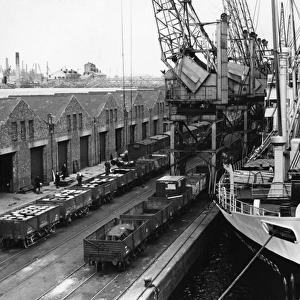 Docks Framed Print Collection: Cardiff Docks