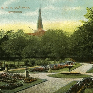 Swindon's Railway Village Rights Managed Collection: GWR Park