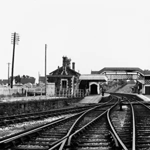 Hallatrow Station and Signalbox, Somerset, c. 1940s
