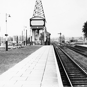 Kemble station and Water Tower, c. 1960s