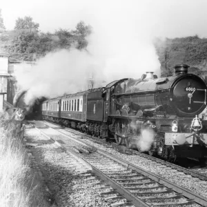 King George V hauling an express train