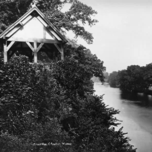 River Dee at Chester, Cheshire, 1924