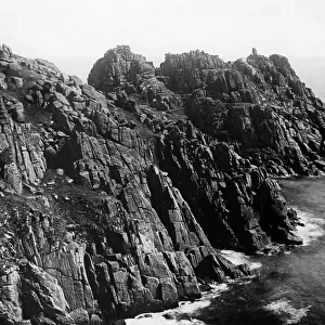 Treen Castle Rocks near Porthcurno, Cornwall, 1924