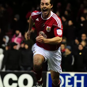 McAllister Scores Stunning Goal Directly From Corner: Bristol City vs Sheffield United, Championship 2010