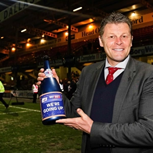 Steve Cotterill's Promotion Triumph: Celebrating with Bradford City Fans at Valley Parade