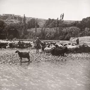 1943 Syria - Hama on the river Orontes