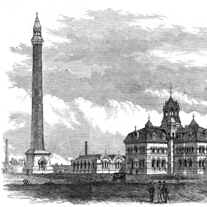 Abbey Mills Pumping Station, London, 1868