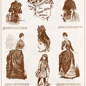 Advert for Copland & Lye womens dresses 1887