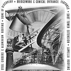 Advert for Festival of Britain constructional engineers