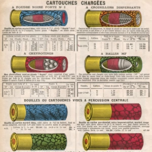 Advertisement for French cartridges (1 / 2)