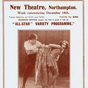 Advert for Gaston & Andree appearing in Nottingham, 1930s