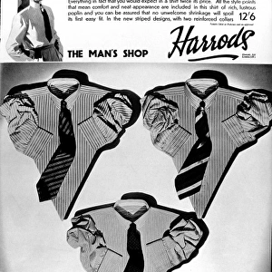 Advertisement for Harrods Department Store, 1935