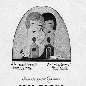 Advert for Jean Patou perfume, 1926, Paris