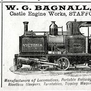 Advert, Locomotive Train Victoria