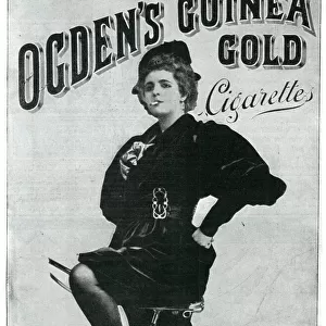 Advert for Ocdens Guinea Gold Cigarettes 1897