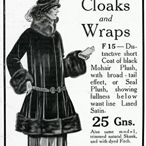 Advert for Peter Robinsons Autumn fashions 1925