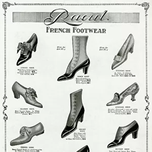 Advert for Raoul Shoe Company 1912