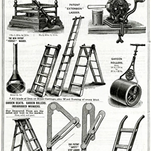 Advert for W. Summerscales & Sons, Victorian items 1888