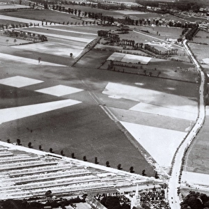 Aerial view of Saint Omer, Pas de Calais, France, WW1