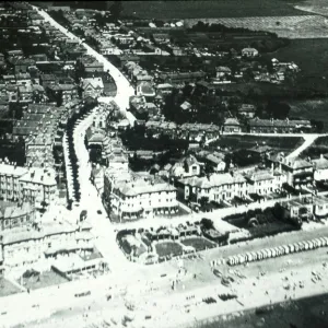 Aerial view of Sandown, Isle of Wight