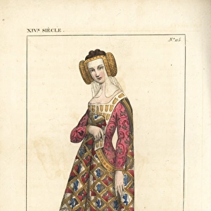 Agnes de Loisy, wife of Jean Chastelain de