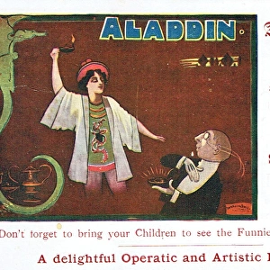 Aladdin, touring to the Opera House, Northampton