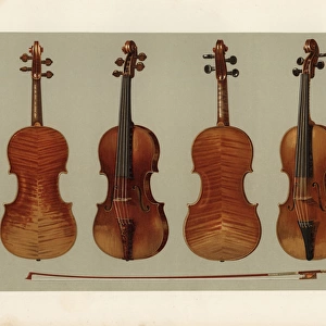 Alard and Guarnerius del Gesu violins by Stradivarius