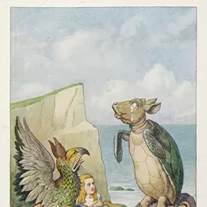 Alice with the Gryphon and the Mock Turtle