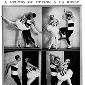 Alice Nikitina & Serge Lifar in 1930 Revue