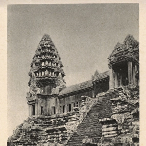Angkor Wat, Cambodia - North end of the West Facade