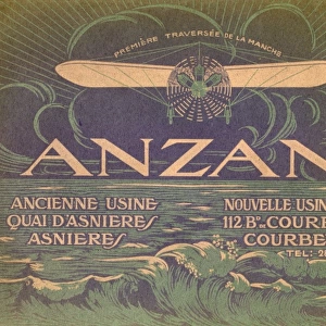 Anzani brochure cover circa 1911