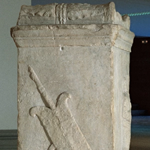Ara Pacis or Altar of Health. Roman. 1st century AD. Spain