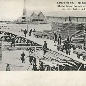Archangel, Russia - The Surkow & Shergold Timber Deal Yard
