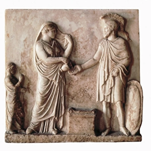 Sculptures, reliefs, and carvings Collection: Marble reliefs