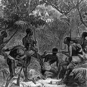 The Ashanti War (1873-74) - Ashantis in ambush