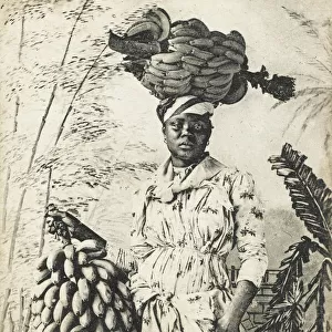 Banana seller - Island of Martinique