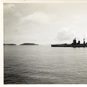 Battleship HMS Nelson (28), Channel Islands