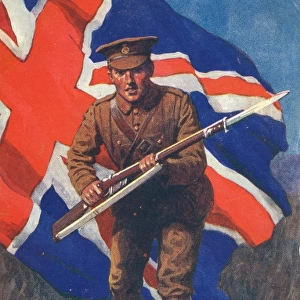 Bayonet Charge - British soldier - World War One