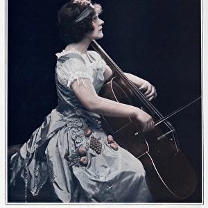 Beatrice Harrison playing the Cello 1924