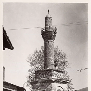 Beautiful small minaret from Eastern Turkey