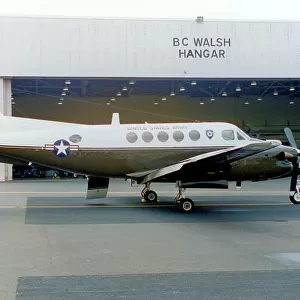 Beech C-12C Huron 77-22553