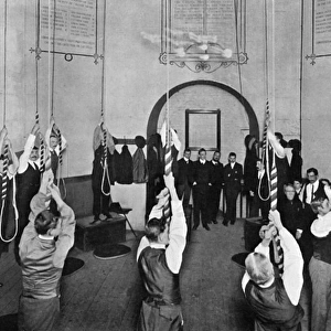 The bell ringers of St Pauls Cathedral, 1903