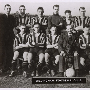 Billingham FC football team 1934-1935