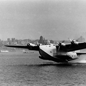 Boeing 314A taking off - Pan Am