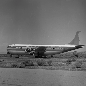 Boeing Stratocruiser N74604 Mojave desert