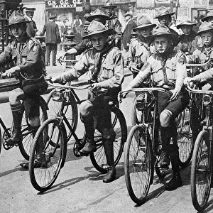 Boy scouts during WW1