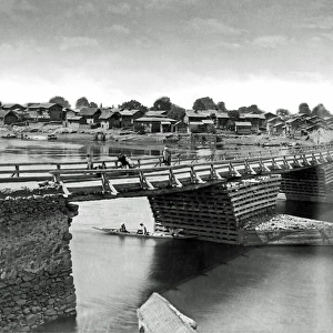 Bridge in Srinagar, Jammu and Kashmir, India